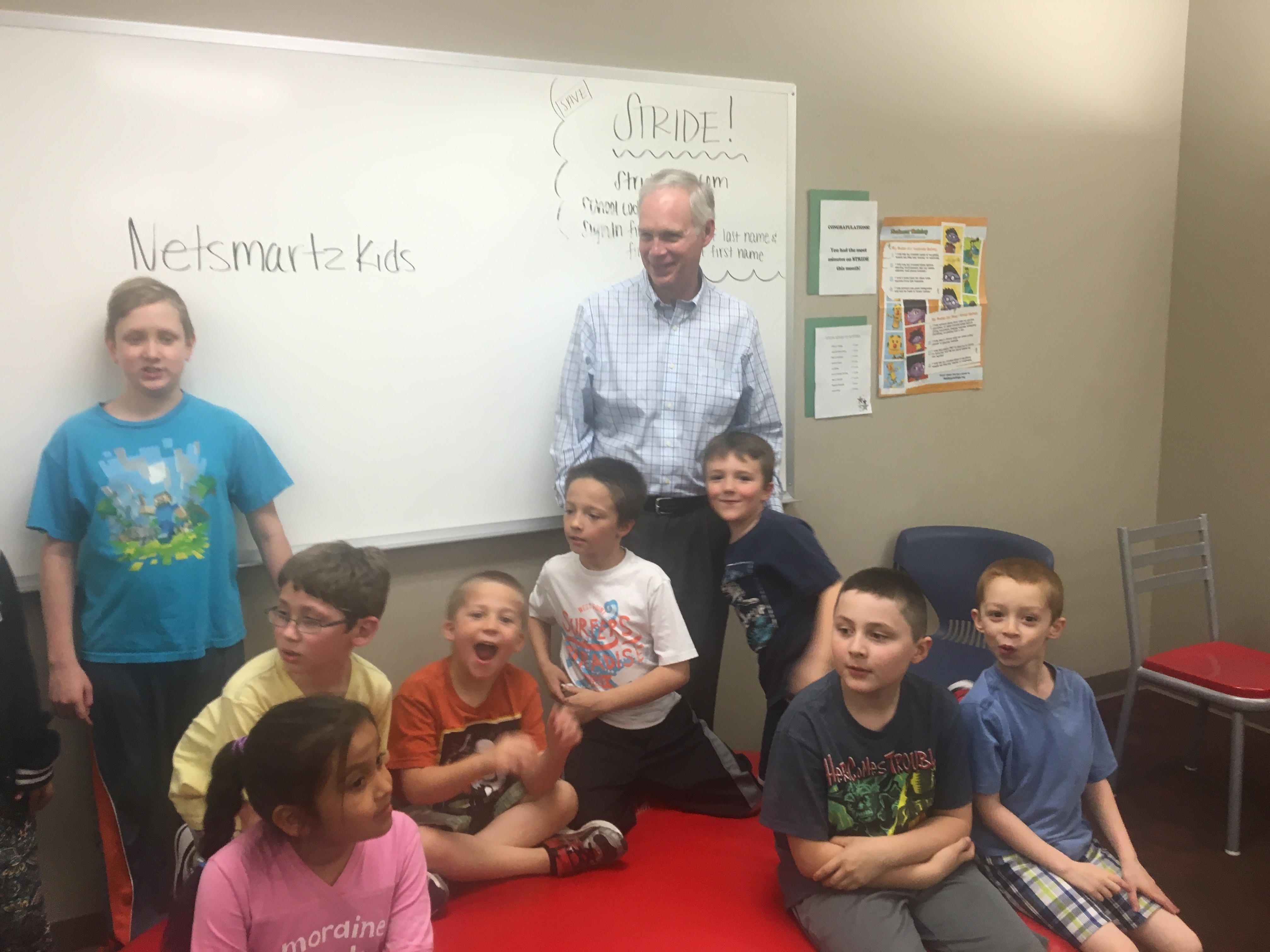 #RonOnTheRoad: Ron Johnson at Shining Star Christian School in Milwaukee