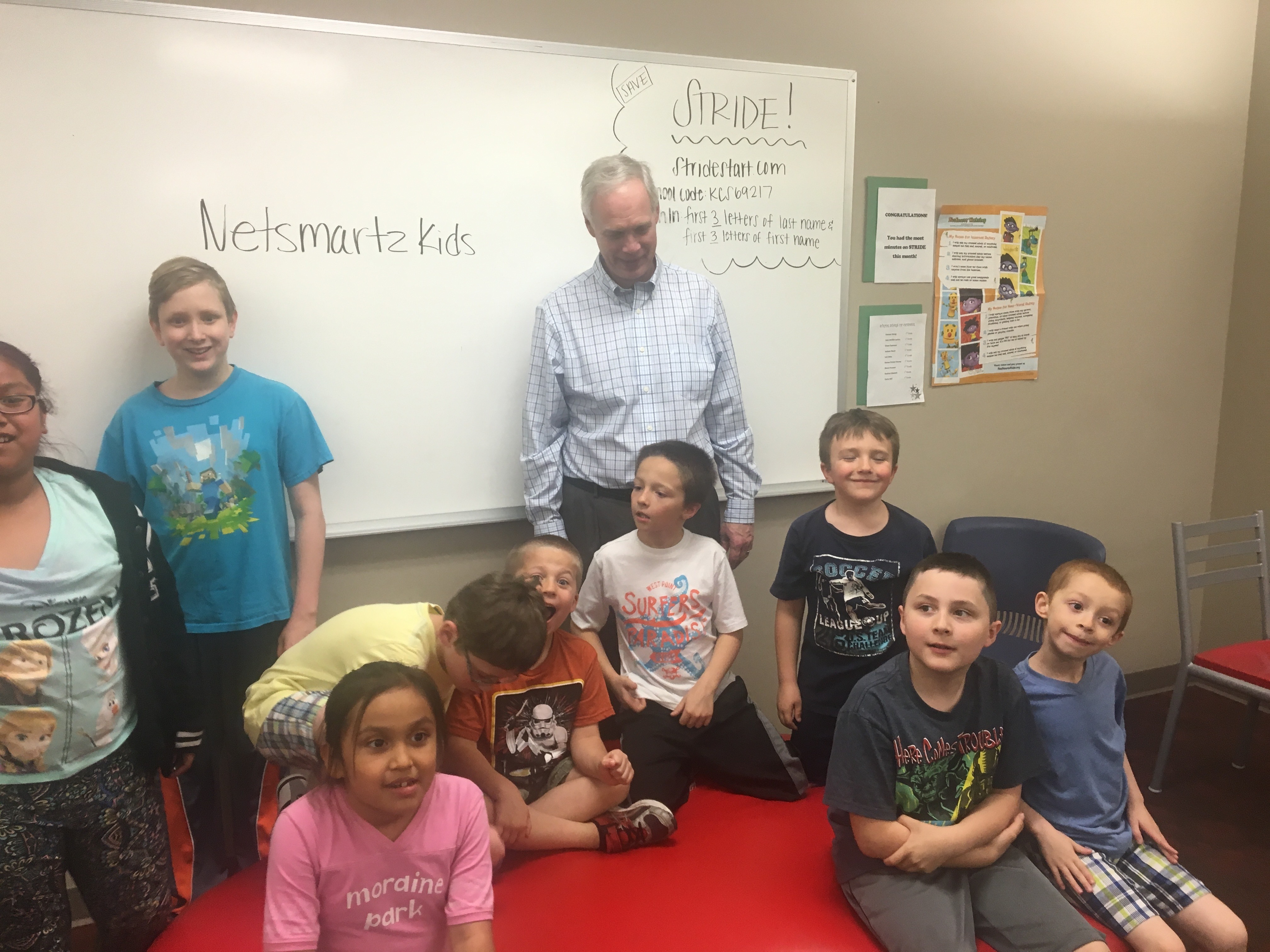 #RonOnTheRoad: Ron Johnson at Shining Star Christian School in Milwaukee