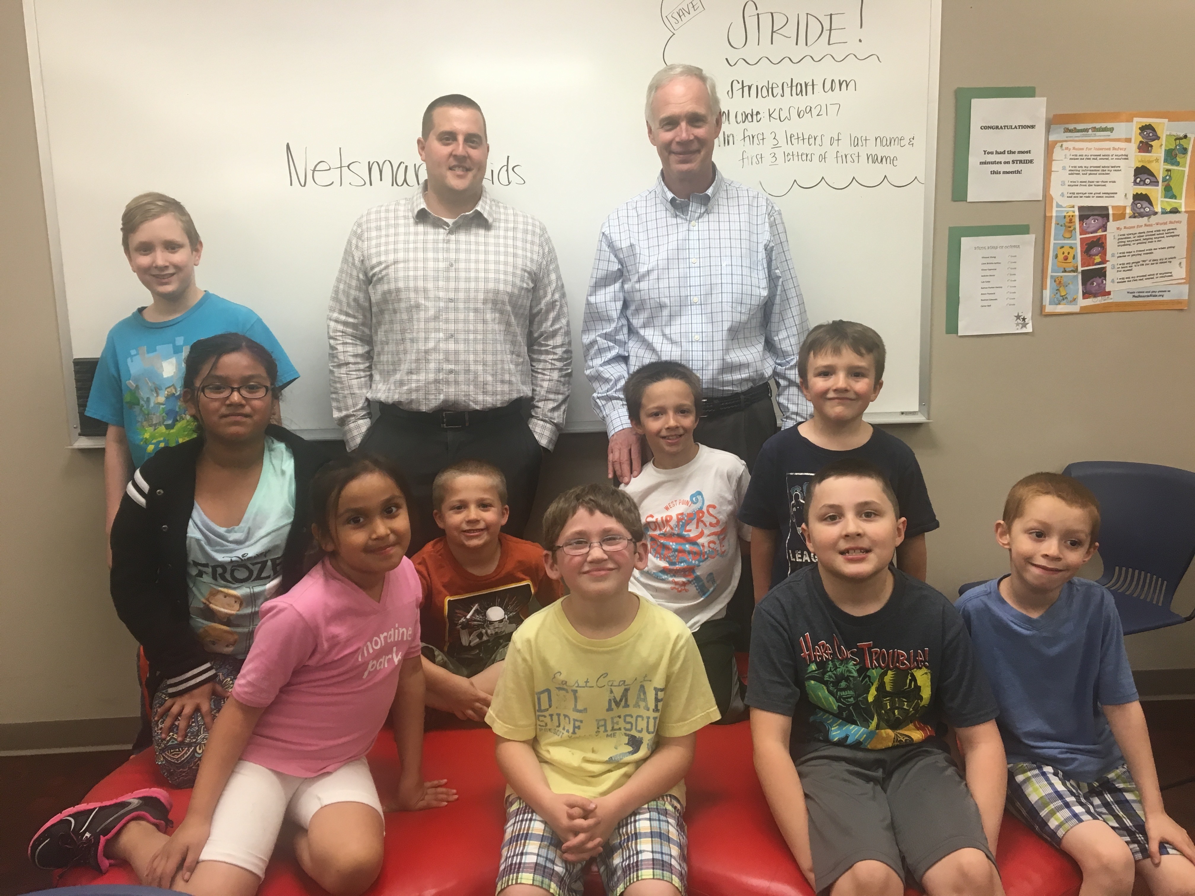 #RonOnTheRoad: Ron Johnson at Shining Star Christian School in Milwaukee